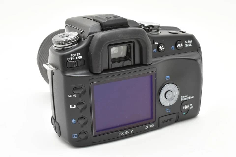 Sony Alpha 100 Digital Cameras Black Body Only New