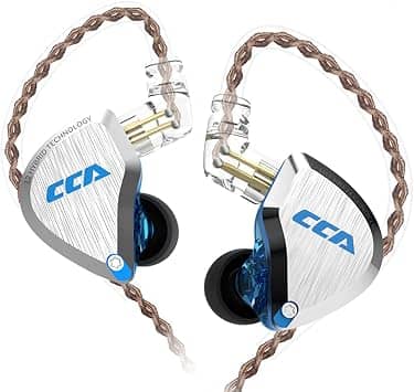 CCA C12 Headphones & Earbuds Blue New