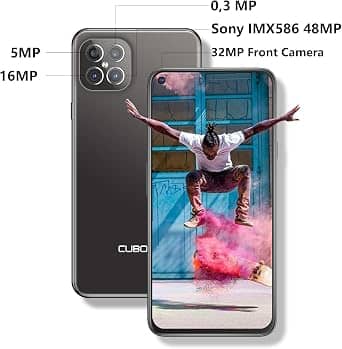 CUBOT C30 Cell Phones Black 128GB Unlocked New