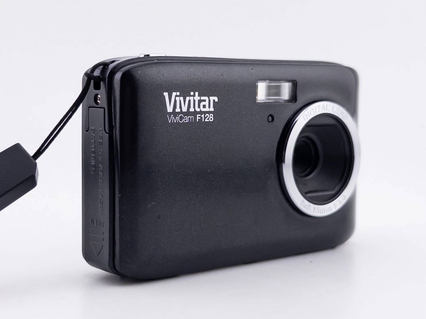 Vivitar ViviCam F128 Digital Cameras Black New