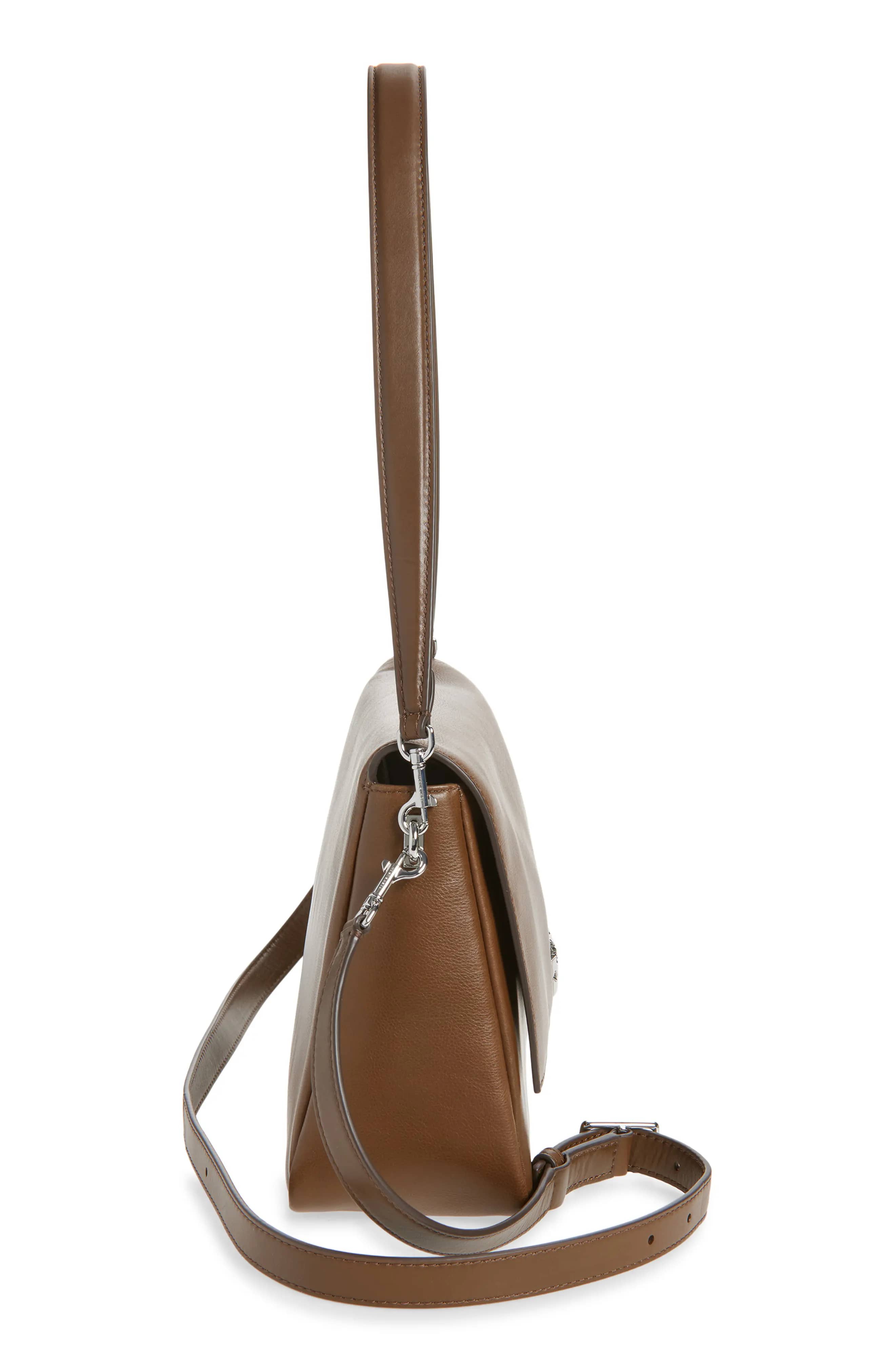 Tory Burch Charlie Shoulder Bag Women's bags Green Leather New