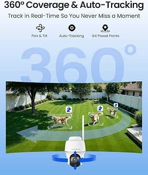 Reolink Argus PT Ultra Home Security Cameras New