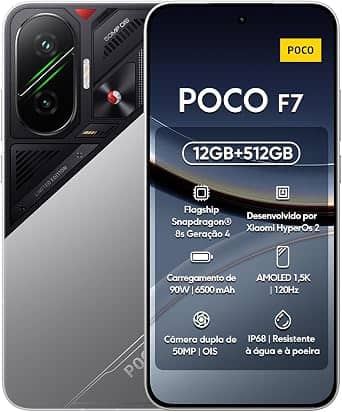 Xiaomi Poco F7 Cell Phones Silver 512GB Unlocked New