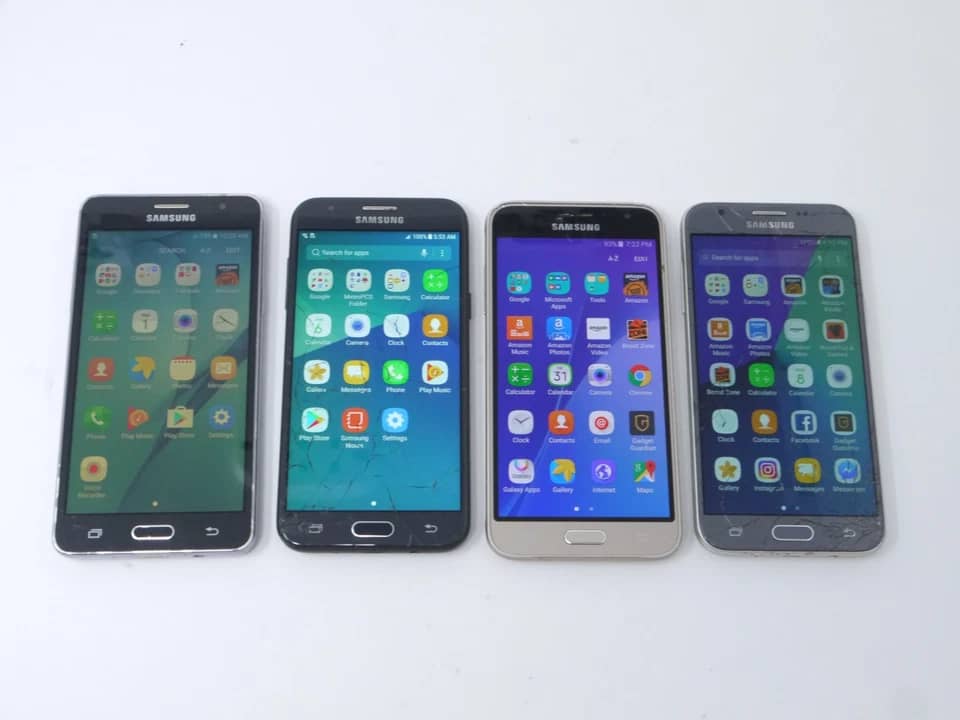 Samsung Galaxy J3 Prime Cell Phones Silver 16GB Unlocked Used - Good