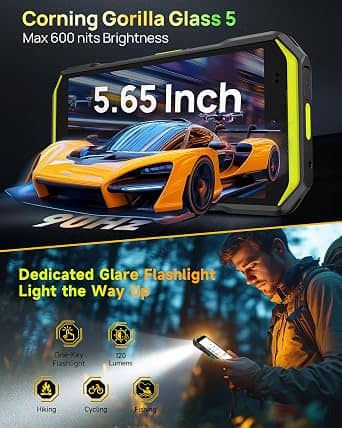 Ulefone Armor X32 Pro Cell Phones Orange 256GB Unlocked New
