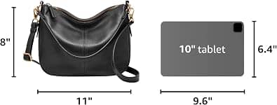 Fossil Jolie Crossbody Women's bags Slim Black Leather New