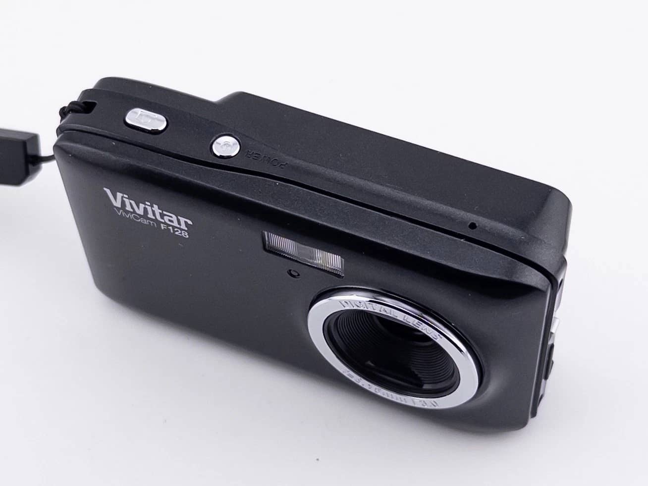 Vivitar ViviCam F128 Digital Cameras Black New