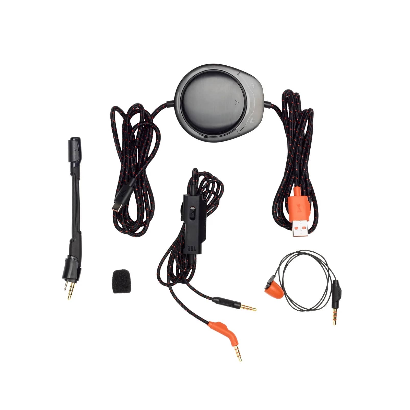 JBL JBLQUANTUMONEBLKAM Headphones & Earbuds Black New