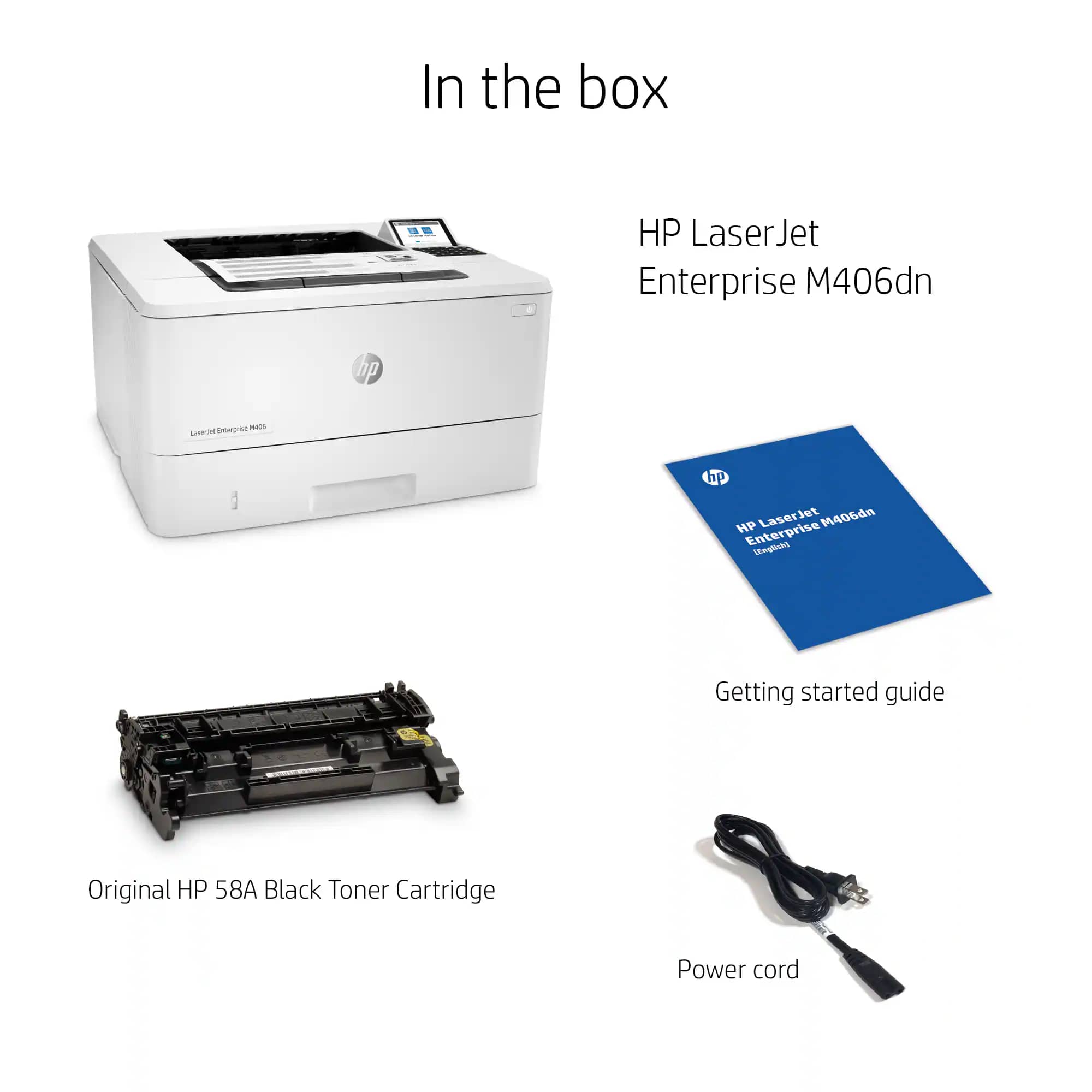HP M406dn Printers New