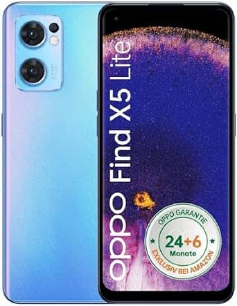 OPPO Find X5 Lite Cell Phones Blue 256GB Unlocked New