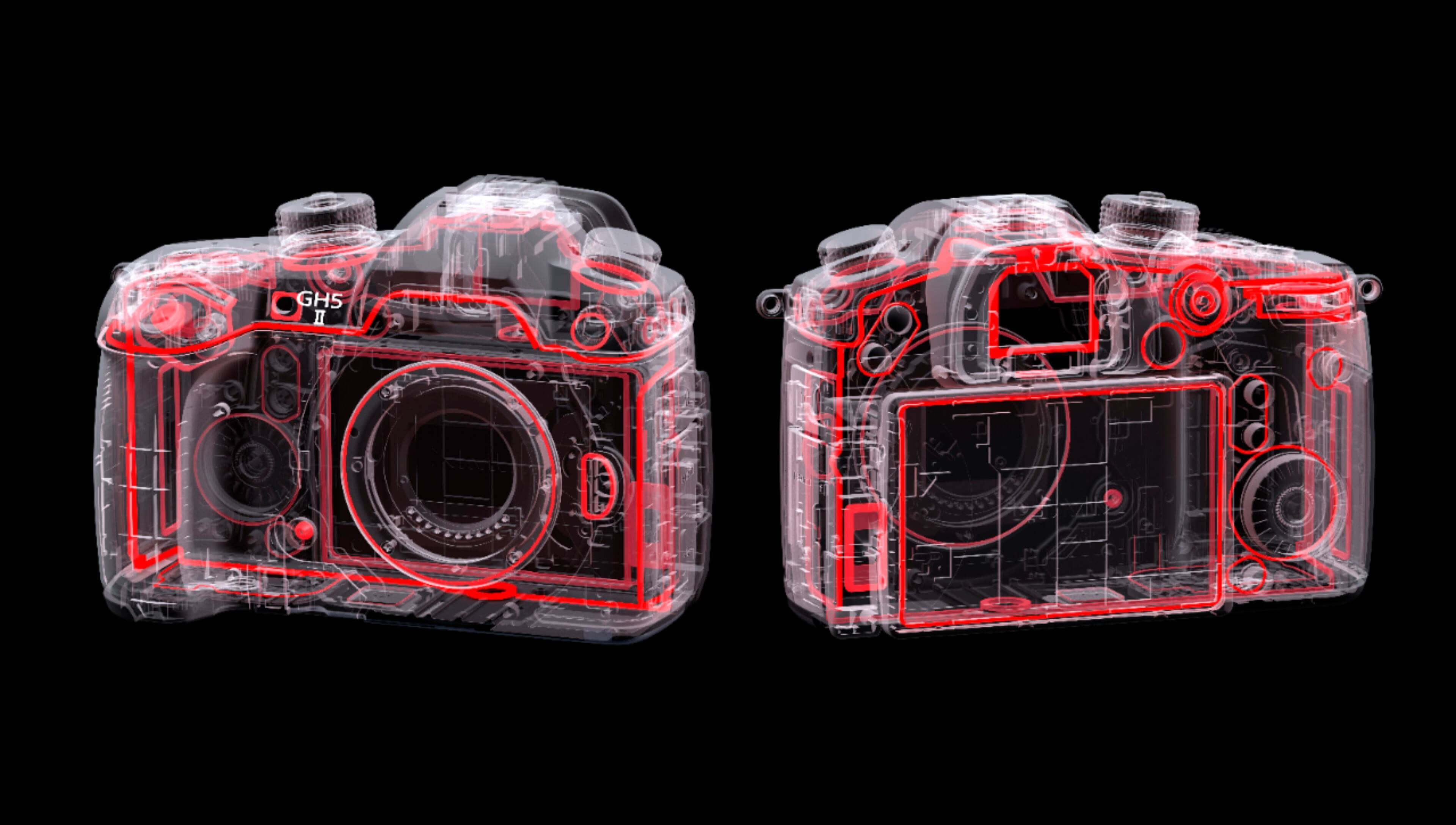 Panasonic LUMIX GH5M2BODY Digital Cameras Black Body Only New