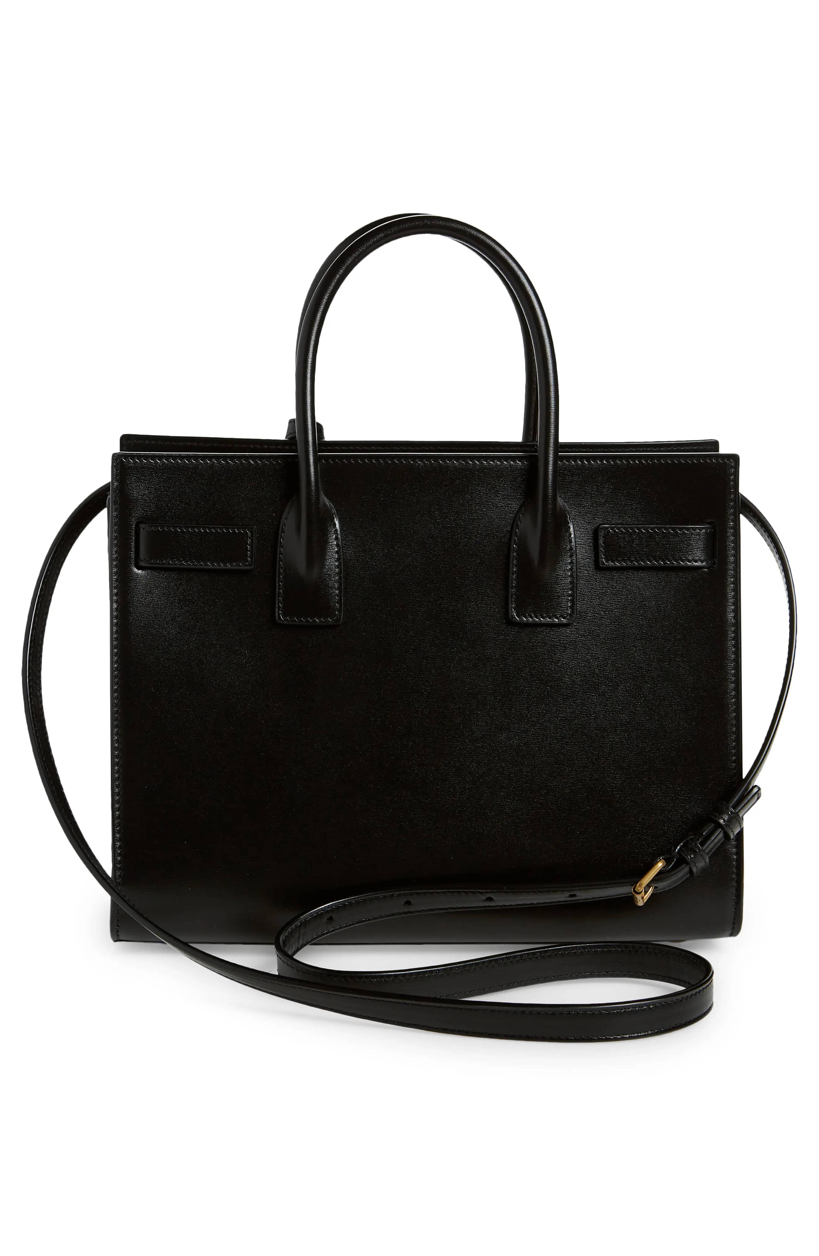 Saint Laurent Sac de Jour Tote Women's bags Baby Black Gold New