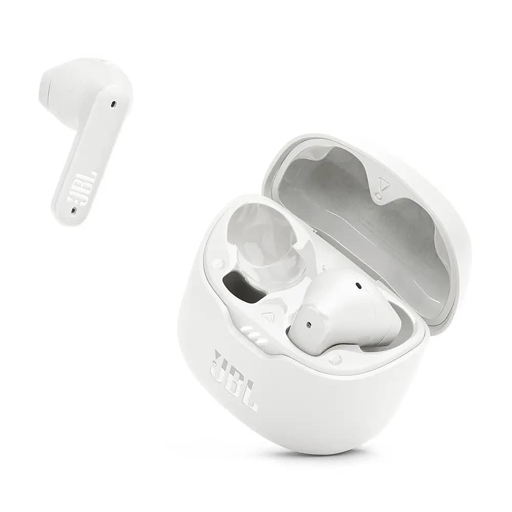 JBL JBLTFLEXWHTAM Headphones & Earbuds White Open-Box Excellent