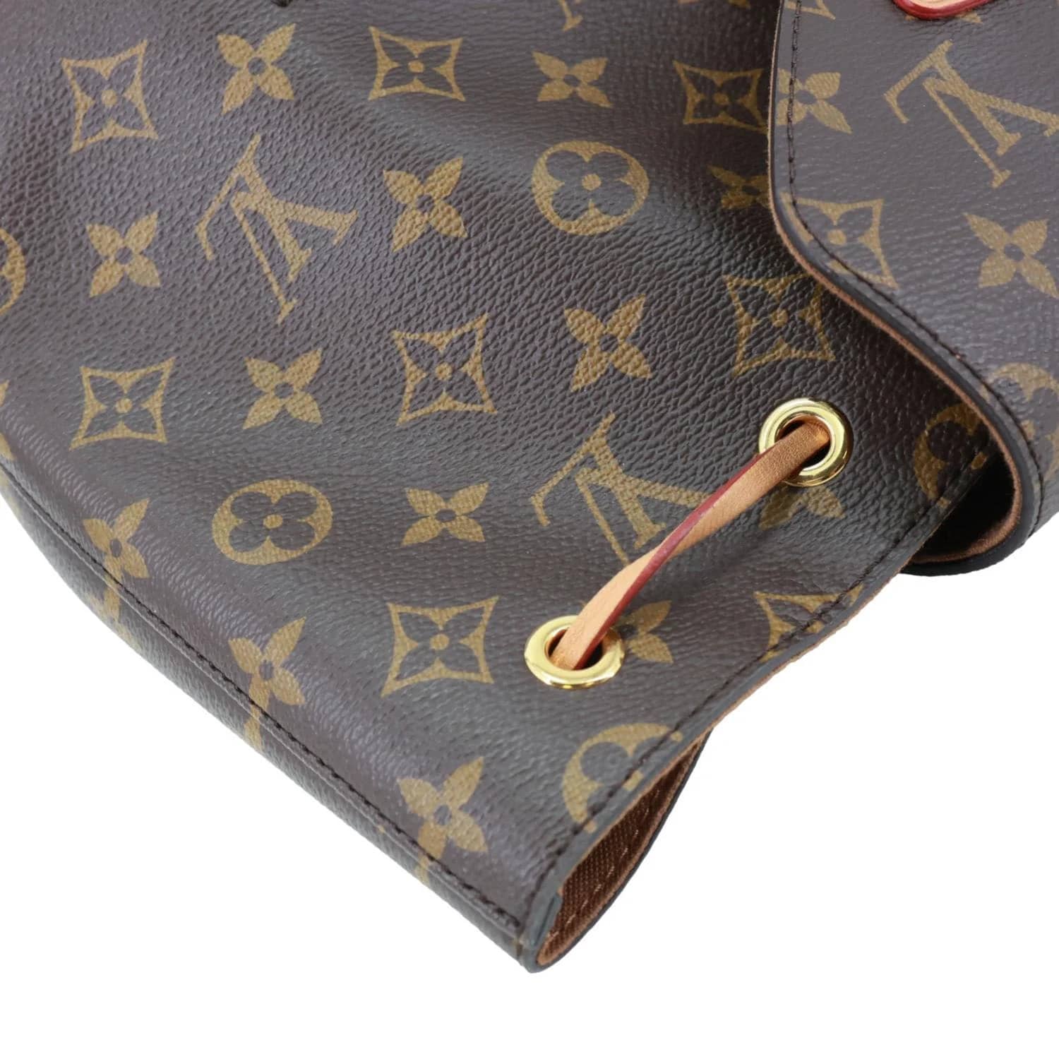 Louis Vuitton Montsouris Backpack Women's bags MM Brown Monogram Canvas New