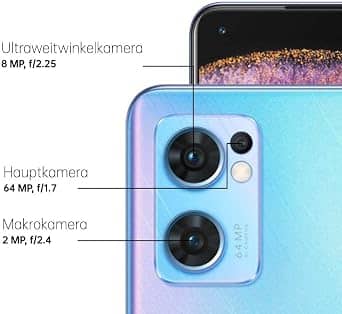 OPPO Find X5 Lite Cell Phones Blue 256GB Unlocked New