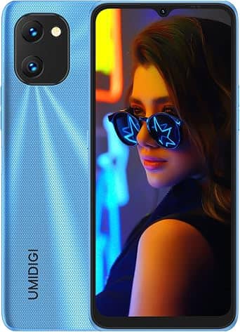 UMIDIGI power 7S Cell Phones Blue 64GB Unlocked New