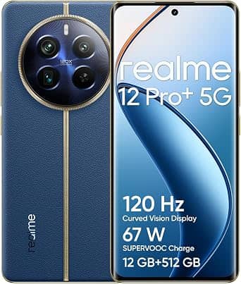 realme 12 Pro+ Cell Phones Beige 512GB Unlocked New