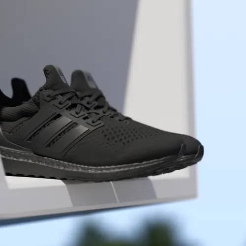 Adidas Ultraboost 1.0 Sneaker White/Silver Full Size Run New