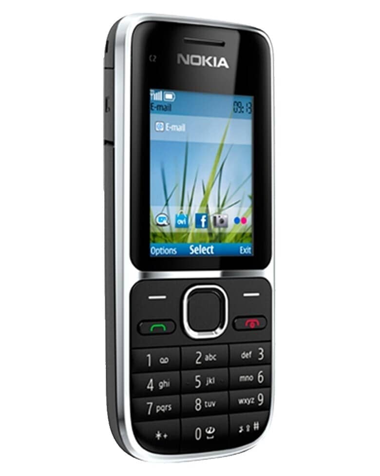 Nokia C2-01 Cell Phones Black Not specified Unlocked Used - Good