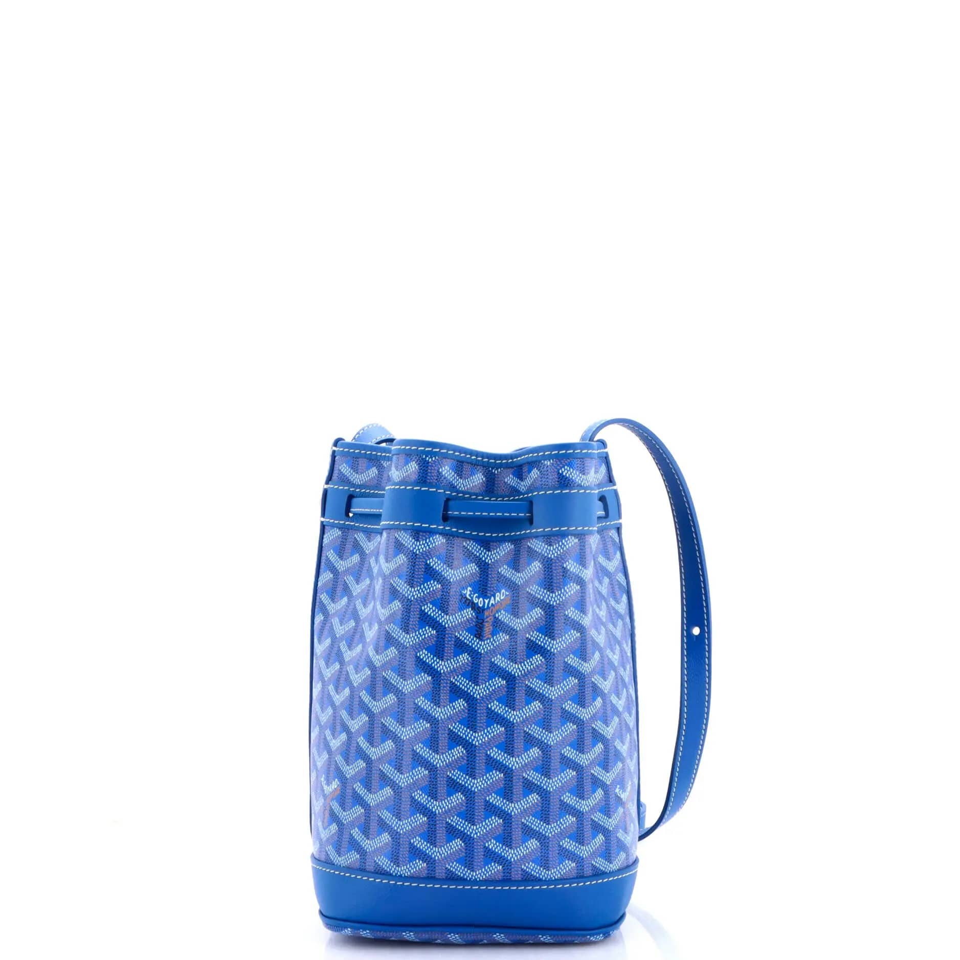 Goyard Petit Flot Women's bags PM Navy Goyardine (Coated Canvas) New