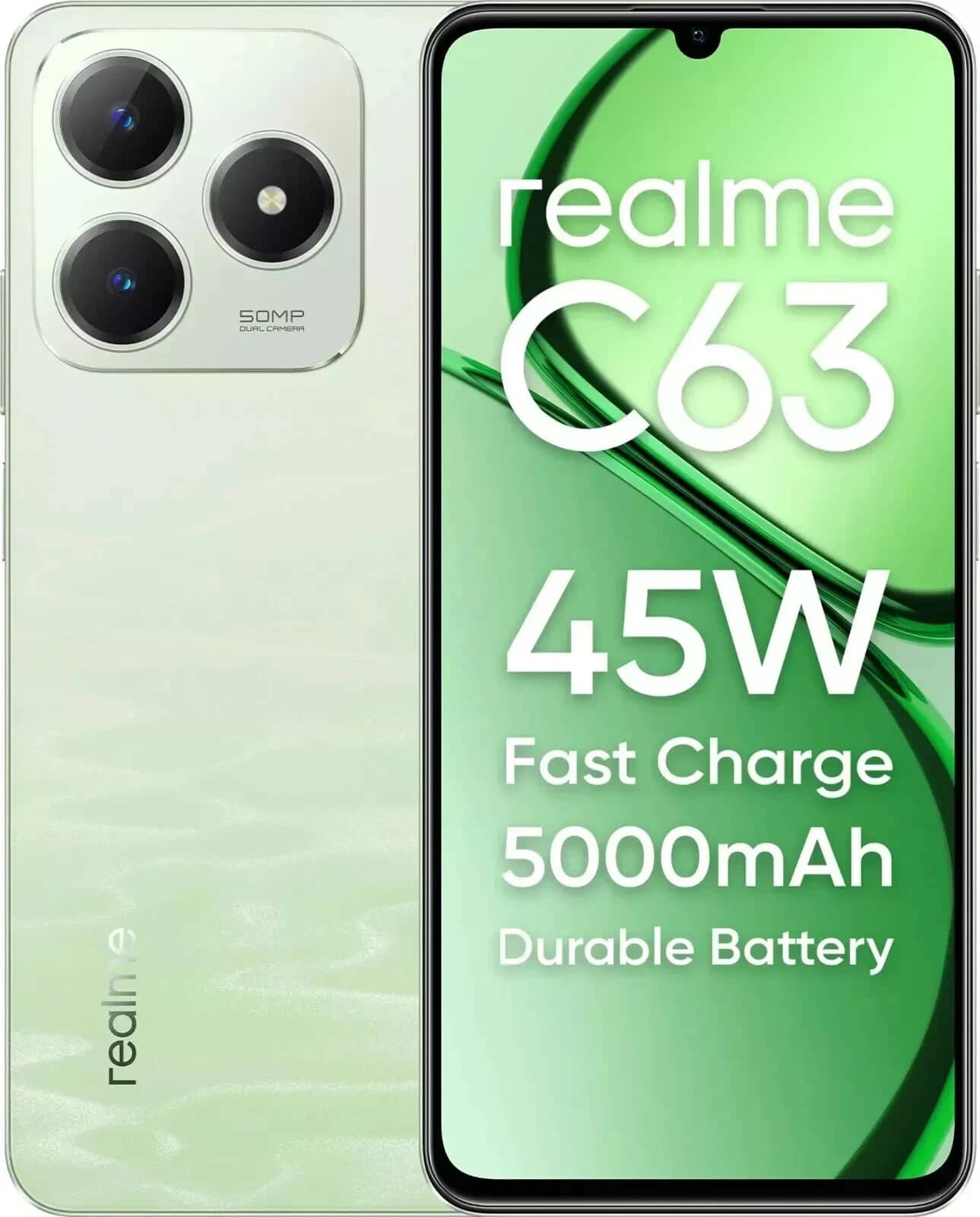realme C63 Cell Phones Blue 128GB Unlocked New