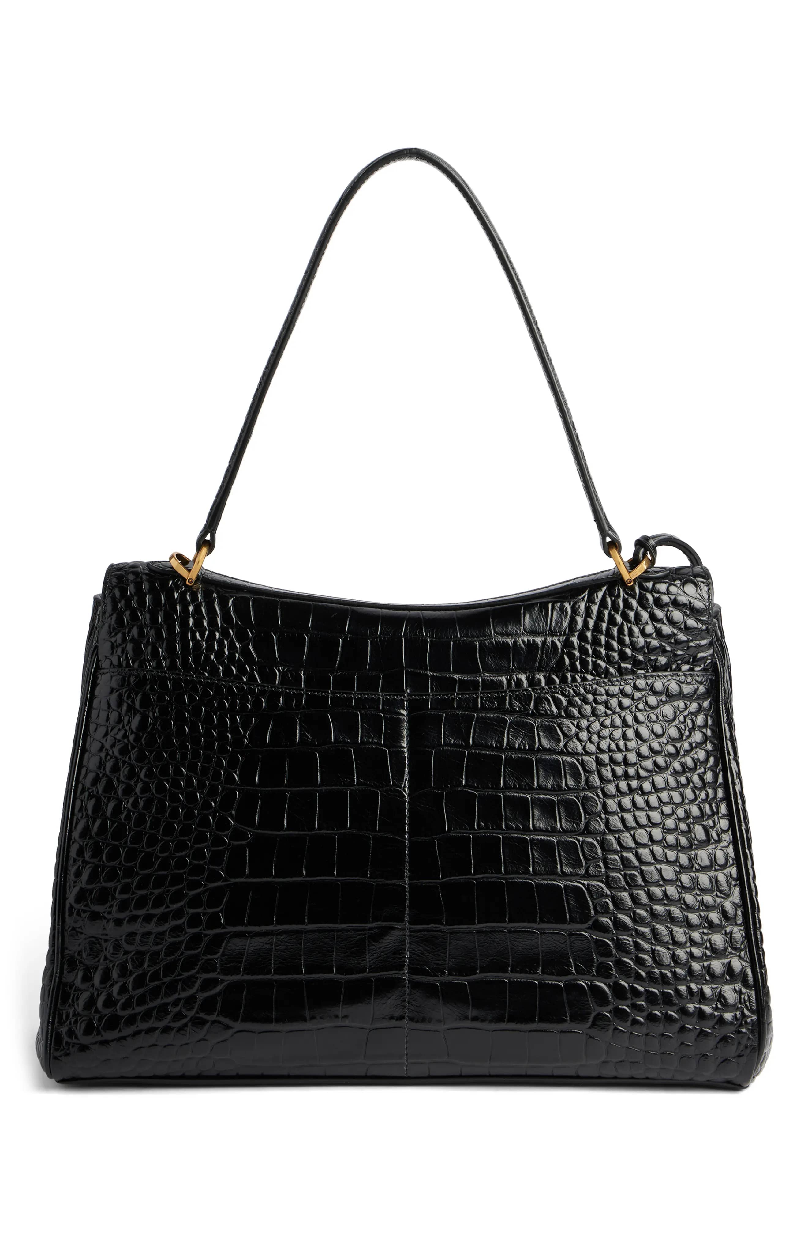 Balenciaga Rodeo Shoulder Bag Women's bags One Size Black Leather New