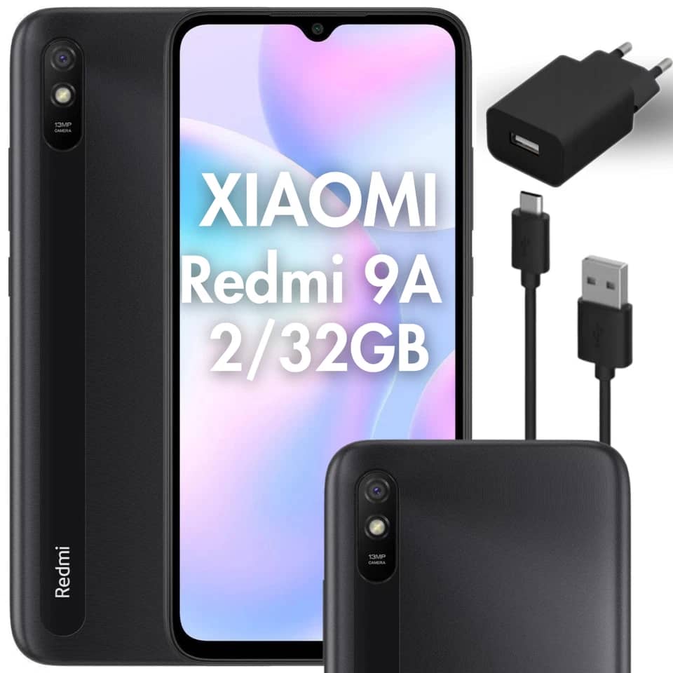 Xiaomi 9a Cell Phones Gray 64GB Unlocked New