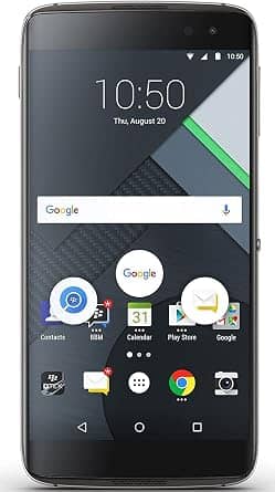 BlackBerry DTEK60 Cell Phones Silver 32GB Unlocked New