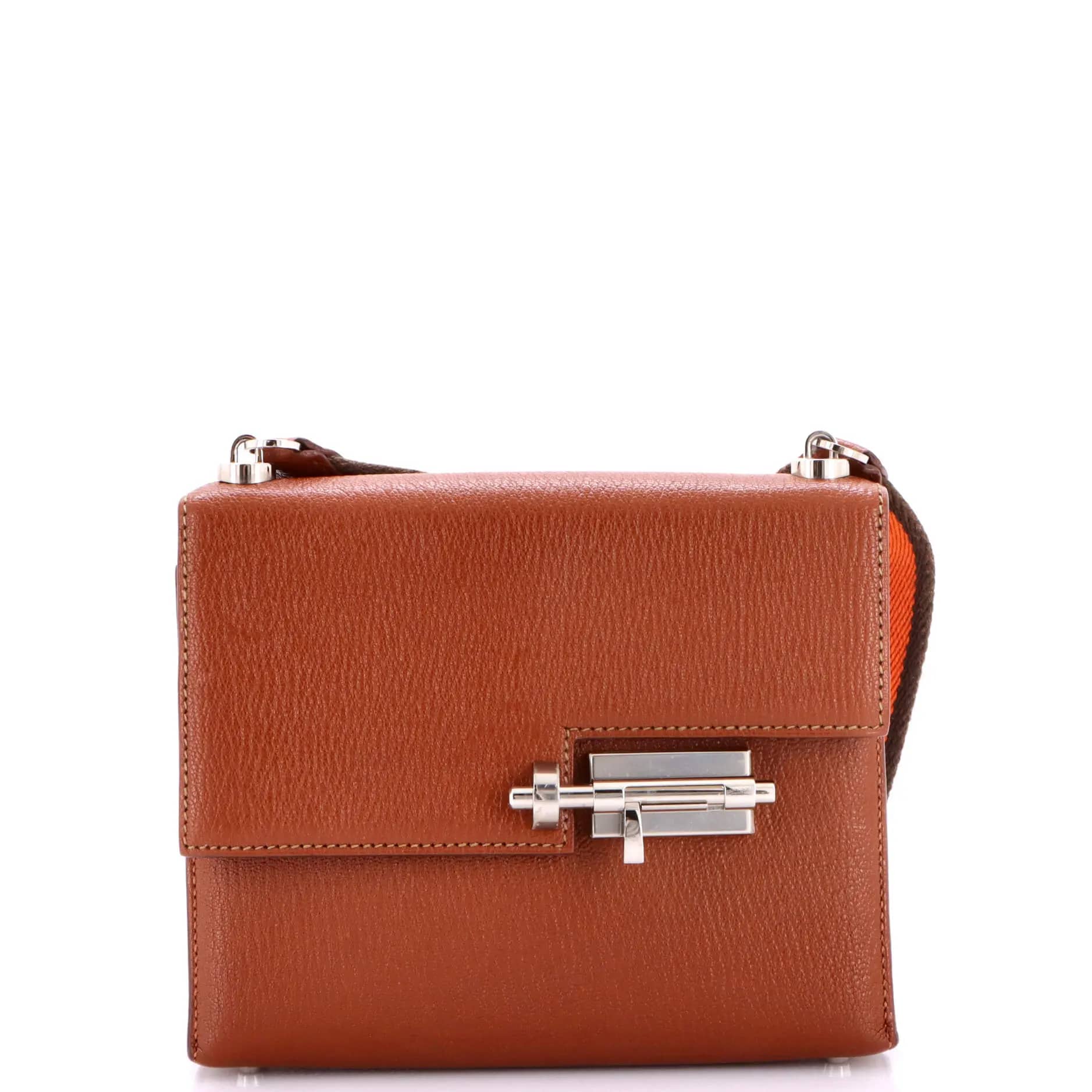 Hermès Verrou Shoulder Bag Women's bags 23 Blue Epsom Gold New