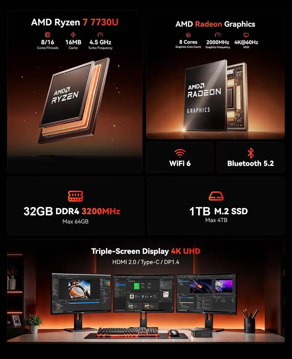 KAMRUI E3B Computers New
