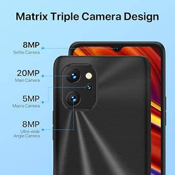 UMIDIGI power 7 Cell Phones Black 128GB Unlocked New