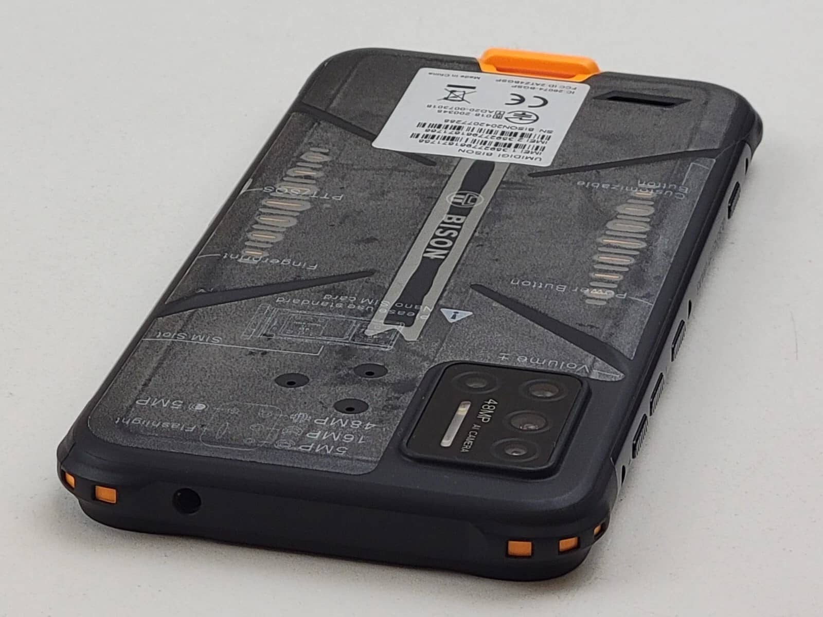 UMIDIGI BISON Cell Phones Orange 128GB T-Mobile New