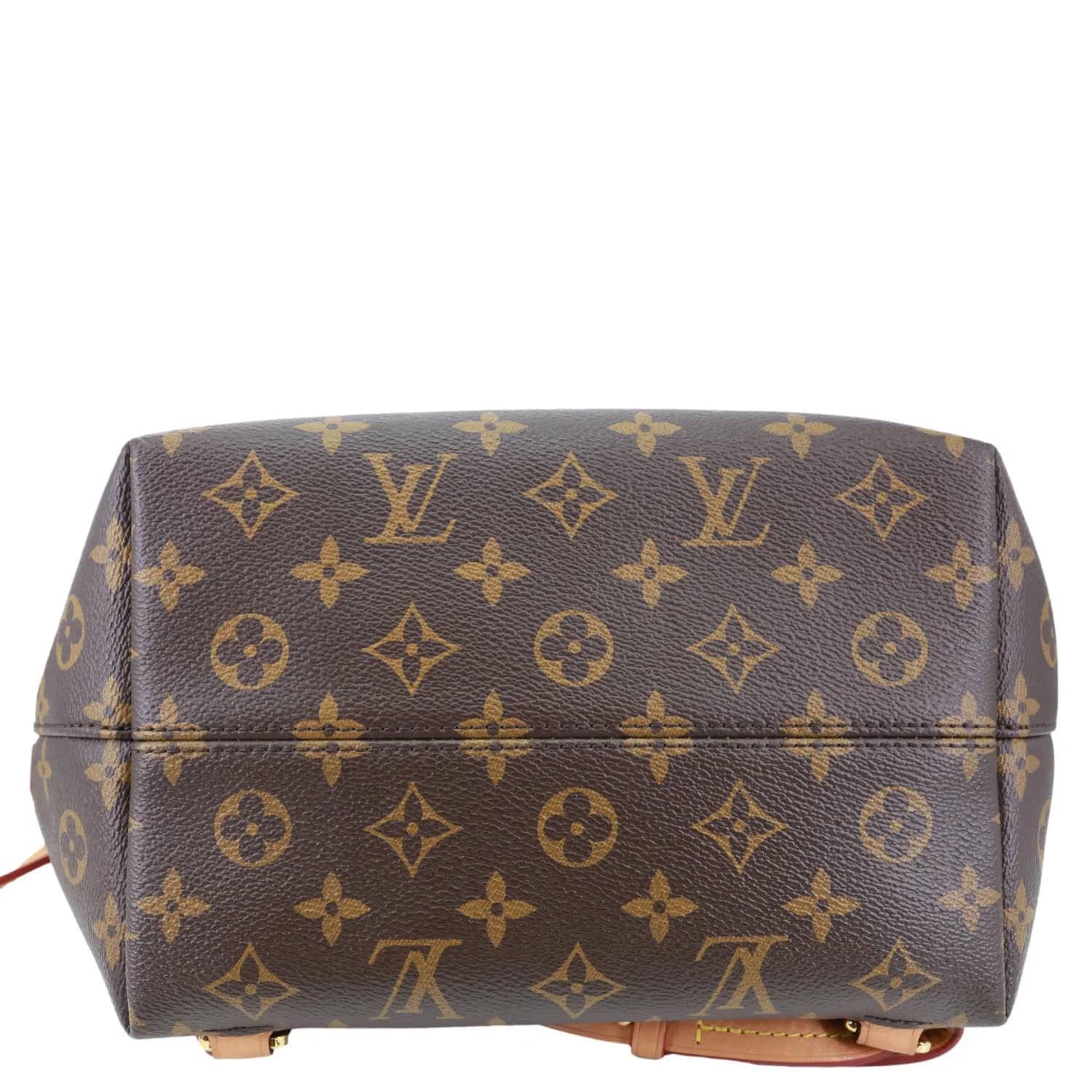 Louis Vuitton Montsouris Backpack Women's bags MM Brown Monogram Canvas New