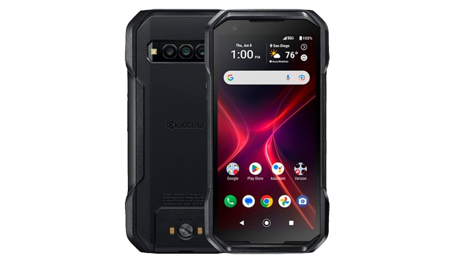 Kyocera DuraForce XD Cell Phones Black 16GB AT&T Used - Like New