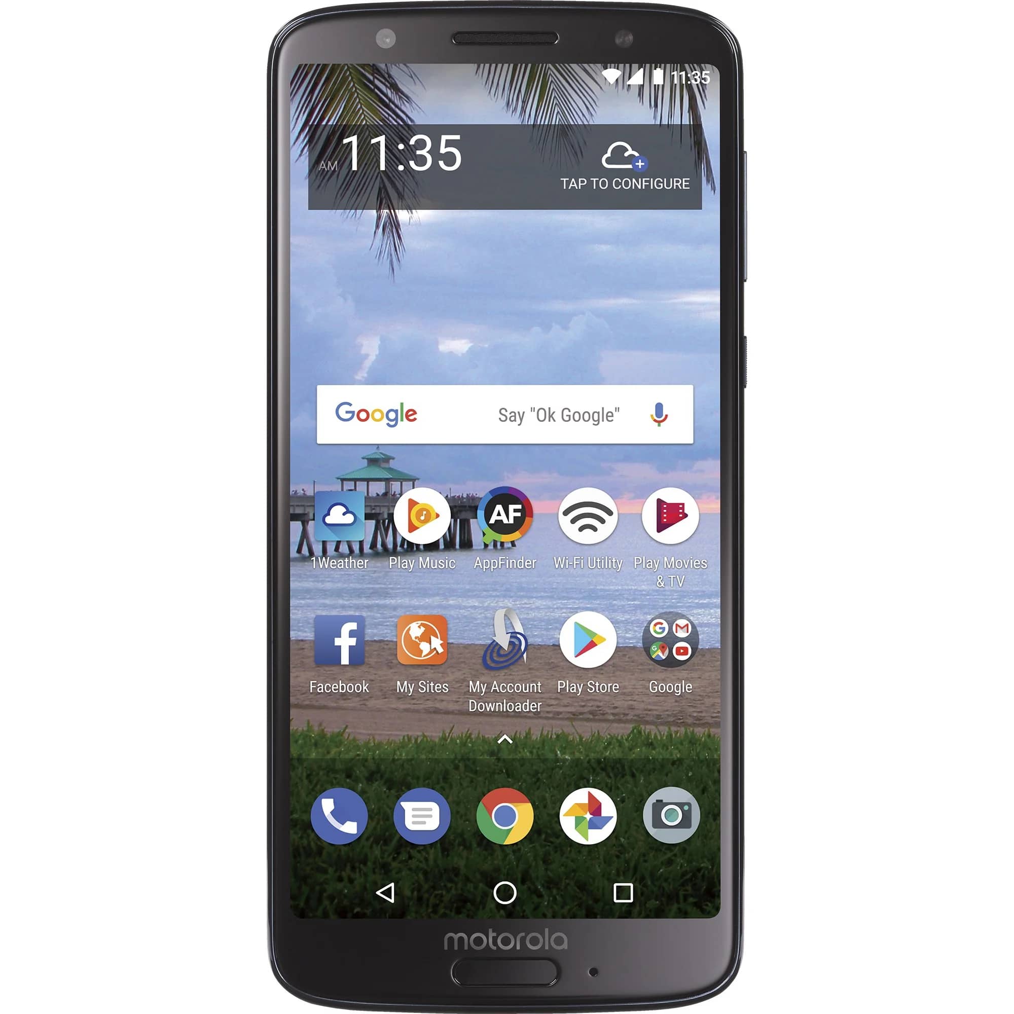 Motorola Moto G6 Cell Phones Blue 16GB Locked New