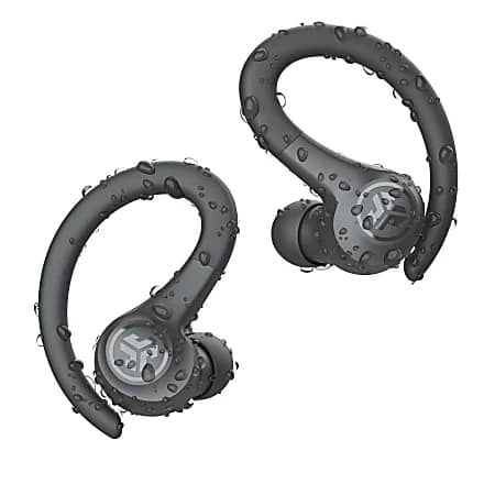 JLab EBGAIRSPRTRBLK124 Headphones & Earbuds Gray New