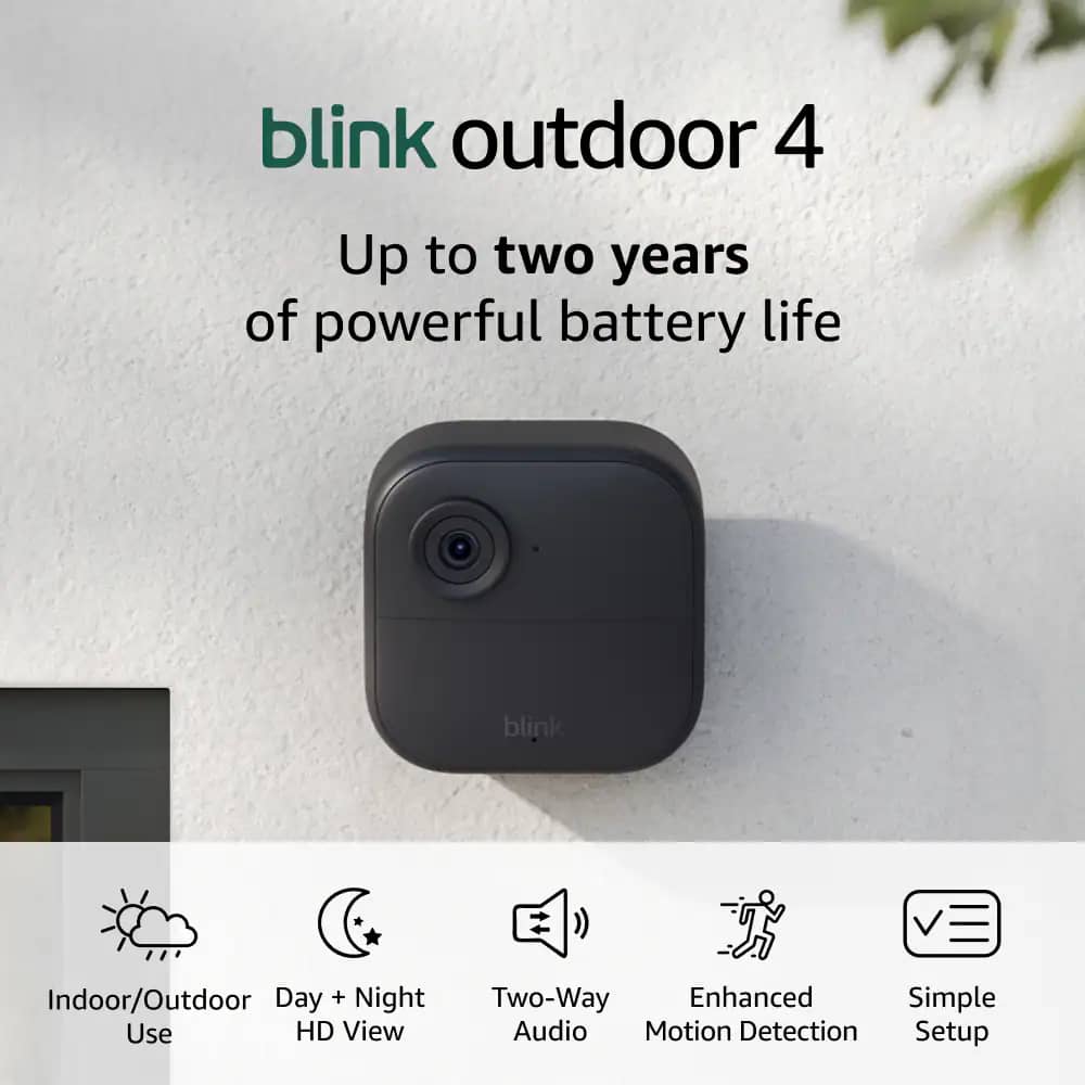Blink Blink Outdoor 4 Home Security Cameras New