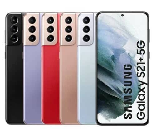 Samsung Galaxy S21+ 5G Cell Phones Black 128GB Unlocked New
