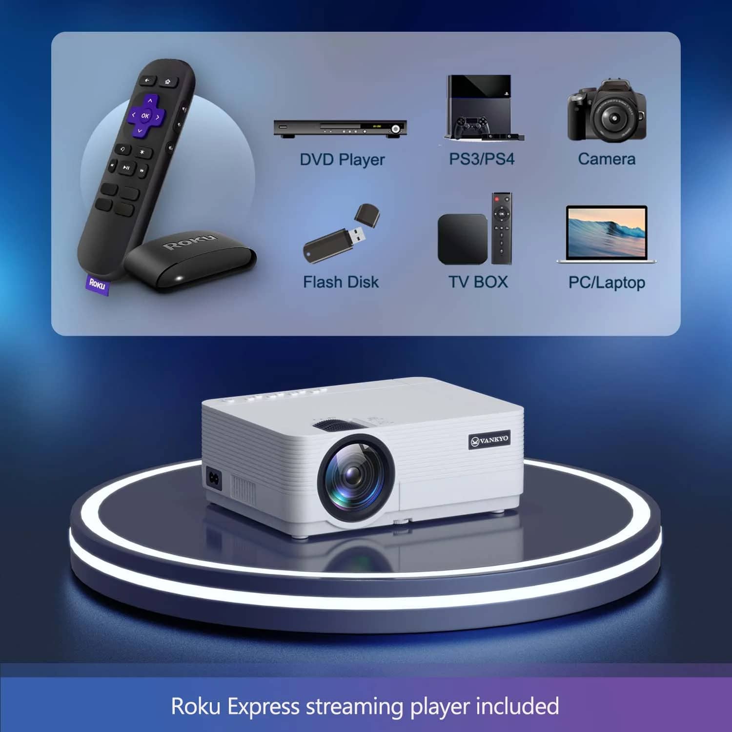 Vankyo Vankyo Leisure 470R Projectors New