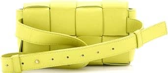 Bottega Veneta Cassette Belt Bag Women's bags Green Calfskin Maxi Used - Very Good