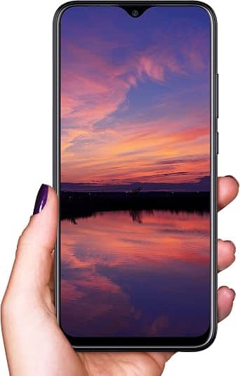 BLU Vivo XII Cell Phones Black 128GB Cricket New