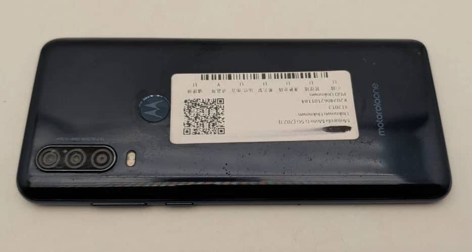 Motorola One Action Cell Phones Blue 128GB AT&T New