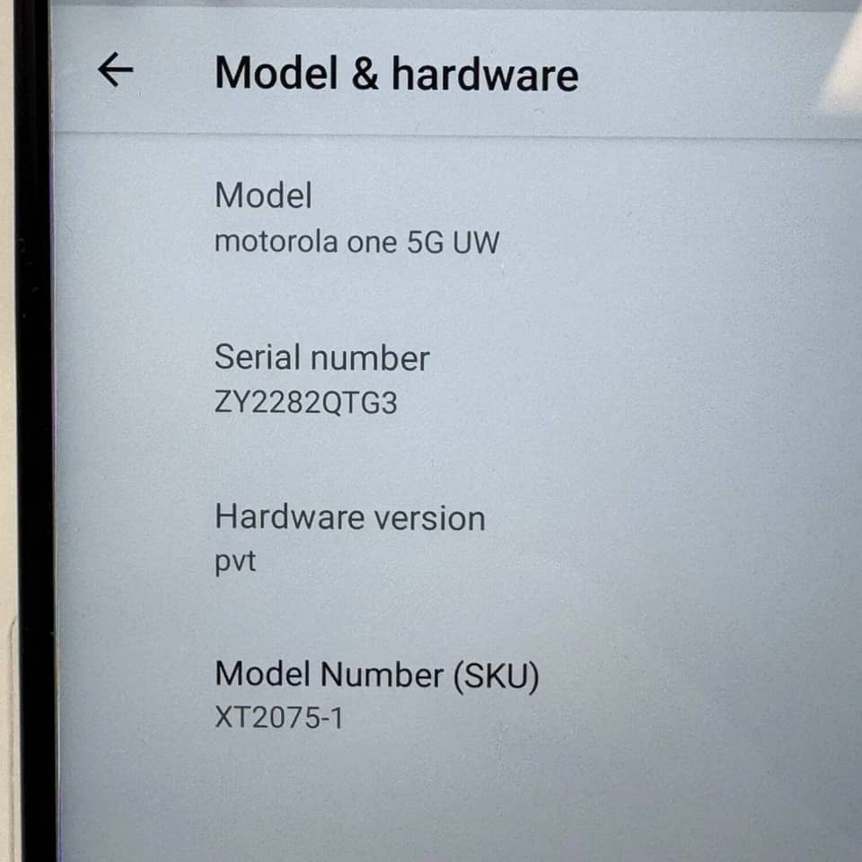 Motorola edge+ 5G UW Cell Phones White 512GB Unlocked Refurbished - Excellent