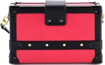 Louis Vuitton Petite Malle Crossbody Women's bags Red Epi Leather New