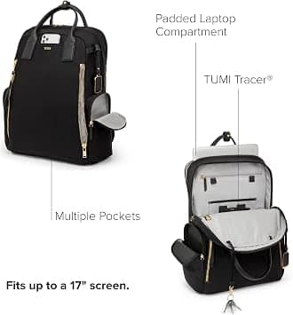 Tumi Atlanta Backpack Women's bags Black New