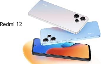 Xiaomi Redmi 12 4G LTE Cell Phones Silver 128GB Unlocked New
