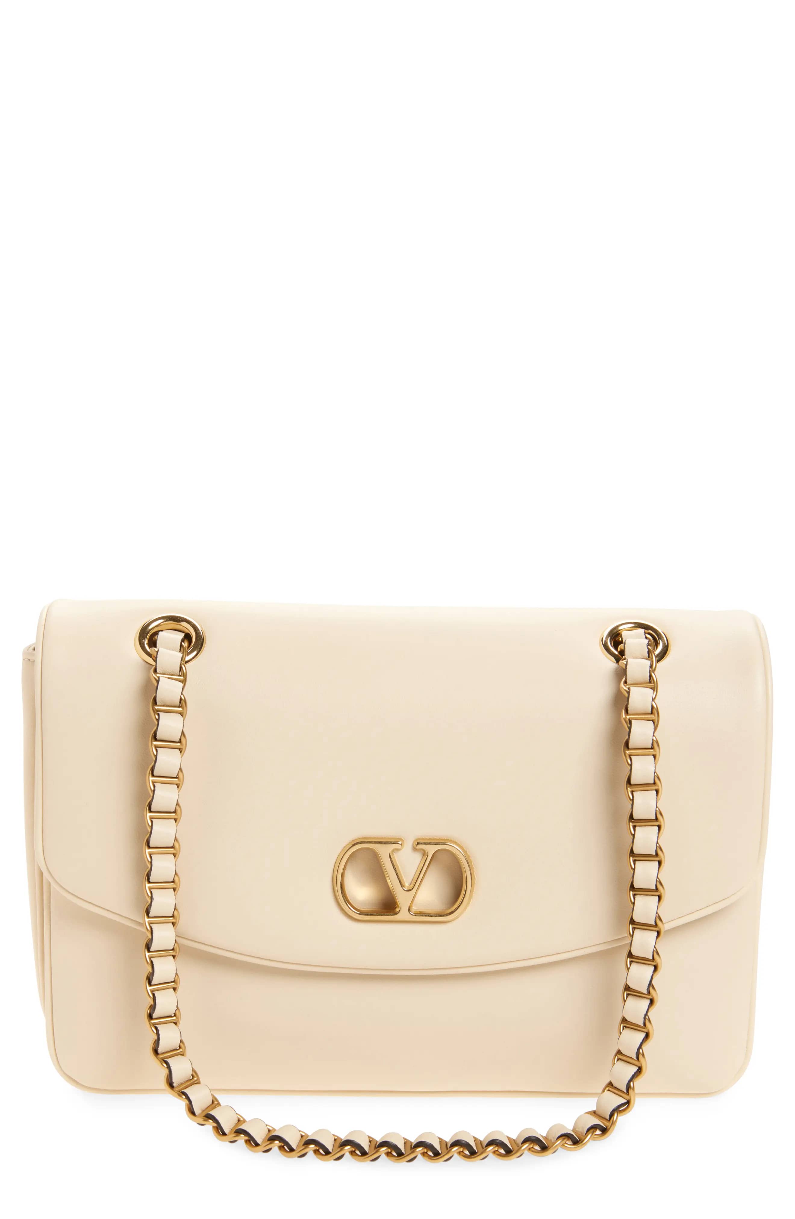 Valentino Garavani Djuna Women's bags Rose Nappa Leather New