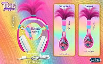 eKids TR-140 Headphones & Earbuds Pink New