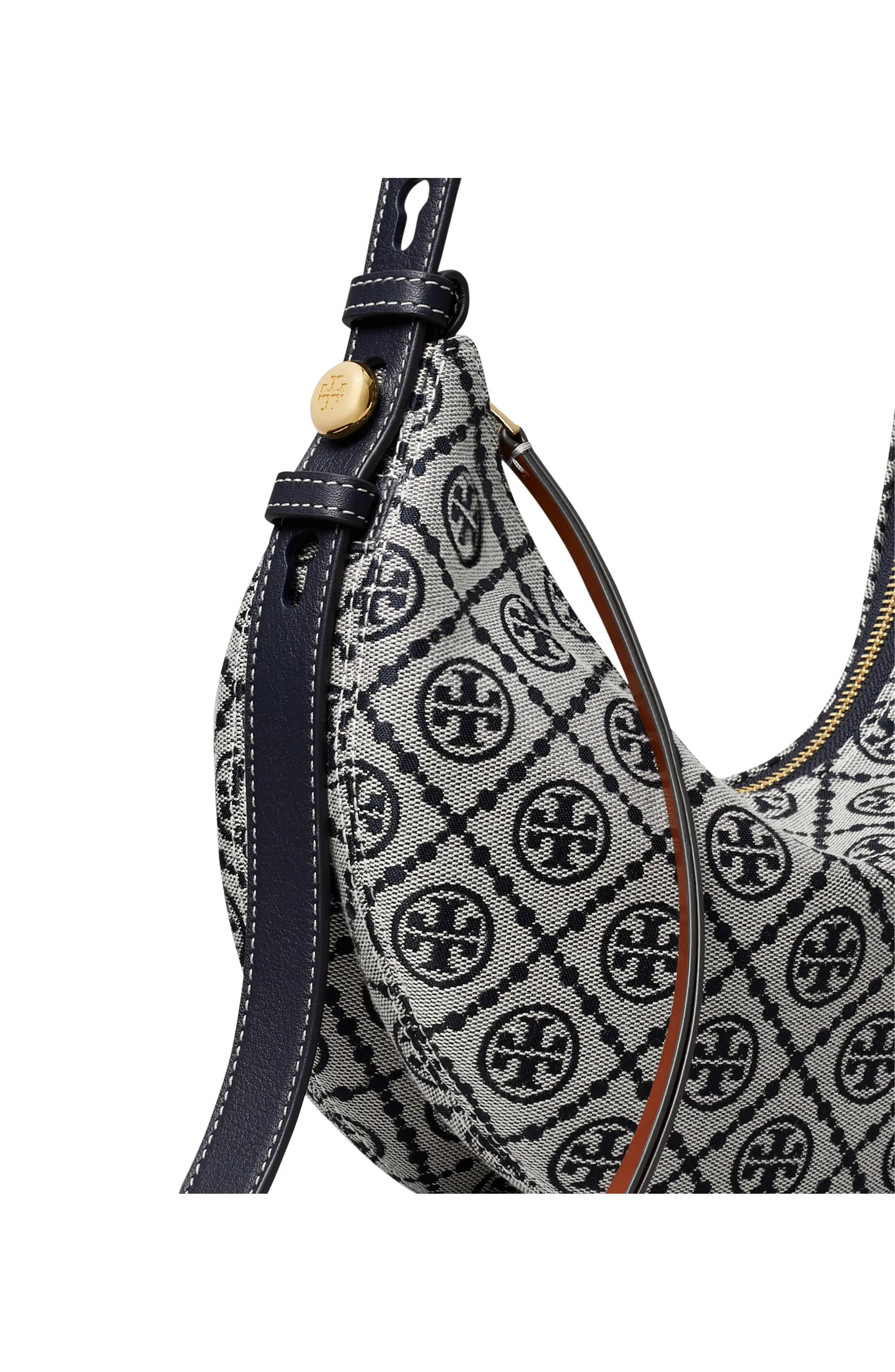 Tory Burch T Monogram Shoulder Bag Women's bags Navy New