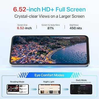 UMIDIGI G1 MAX Cell Phones Blue 128GB Unlocked New